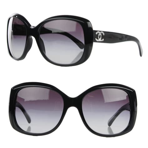 chanel black womens sunglasses|authentic Chanel sunglasses.